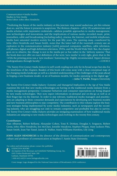 Produktbild: Twenty-First-Century Media Industry