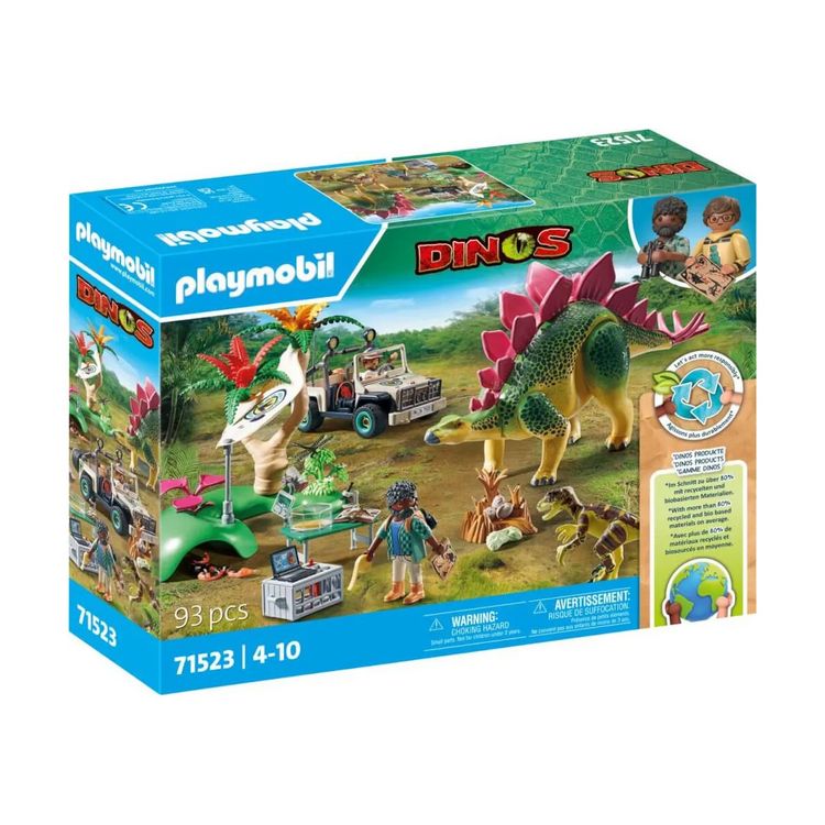 Produktbild: PLAYMOBIL 71523 Forschungscamp mit Dinos