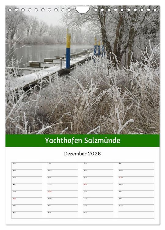 Produktbild: Natursch&ouml;nheiten aus Halle (Saale) (Wandkalender 2026 DIN A4 hoch), CALVENDO Monatskalender