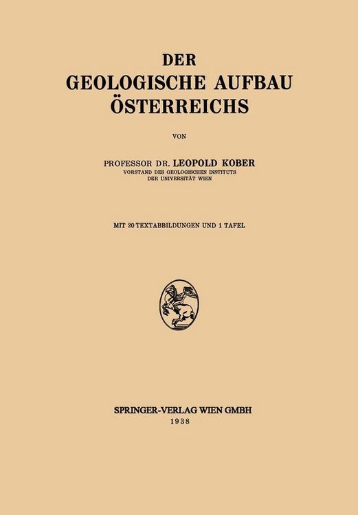 Produktbild: Der Geologische Aufbau &Ouml;sterreichs