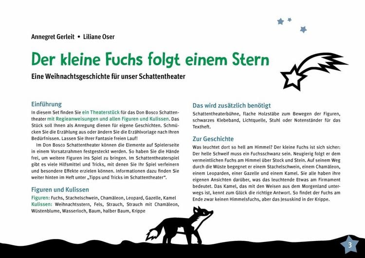 Produktbild: Der kleine Fuchs folgt einem Stern