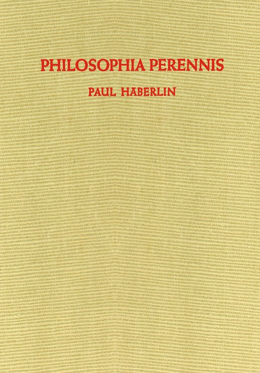 Produktbild: Philosophia Perennis