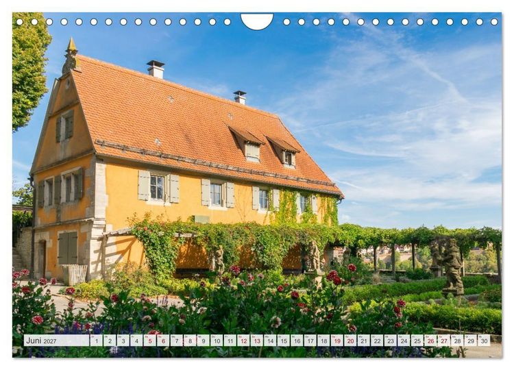 Produktbild: Ein Spaziergang durch Rothenburg ob der Tauber (Wandkalender 2027 DIN A4 quer), CALVENDO Monatskalender