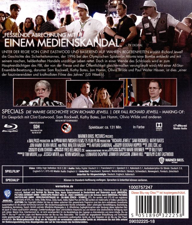 Produktbild: Der Fall Richard Jewell