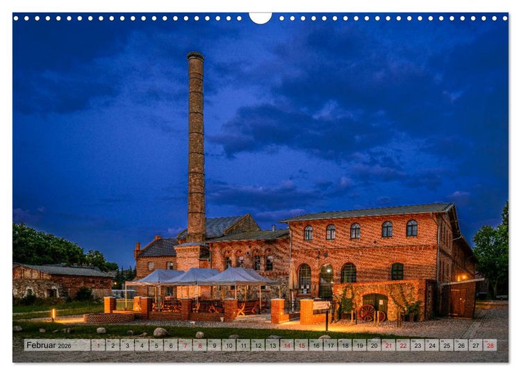 Produktbild: B&ouml;rnicke - Historisches Angerdorf im Barnim (Wandkalender 2026 DIN A3 quer), CALVENDO Monatskalender