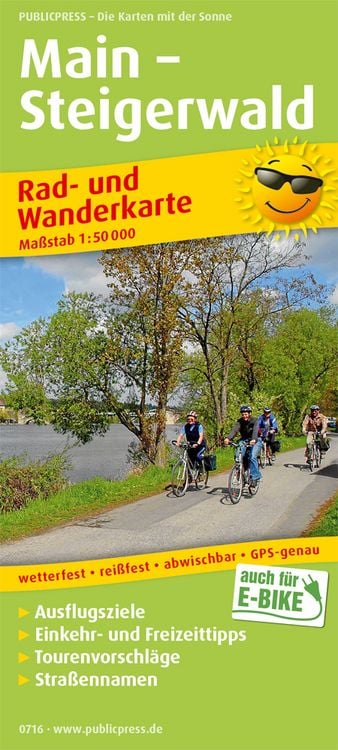 Produktbild: Main - Steigerwald 1:50 000