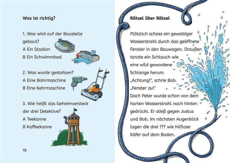 Produktbild: Die drei ??? Kids, B&uuml;cherhelden 2. Klasse, Tatort Baustelle