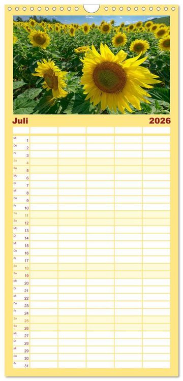 Produktbild: Familienplaner 2026 - Bulgarien. Berge und Meer. mit 5 Spalten (Wandkalender, 21 x 45 cm) CALVENDO