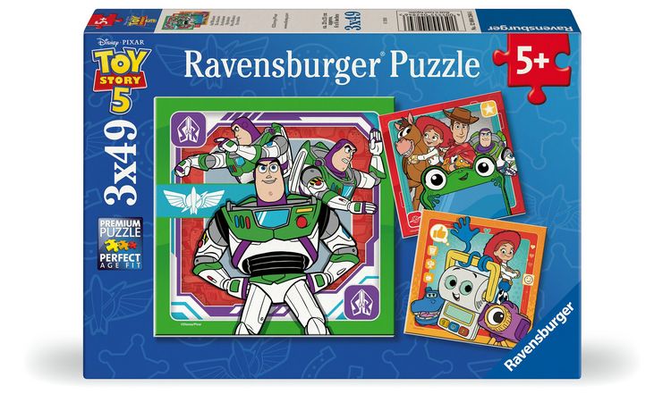 Produktbild: Kinderpuzzle 3x49 Teile - Disney / Pixar Toy Story - Toy Story 5