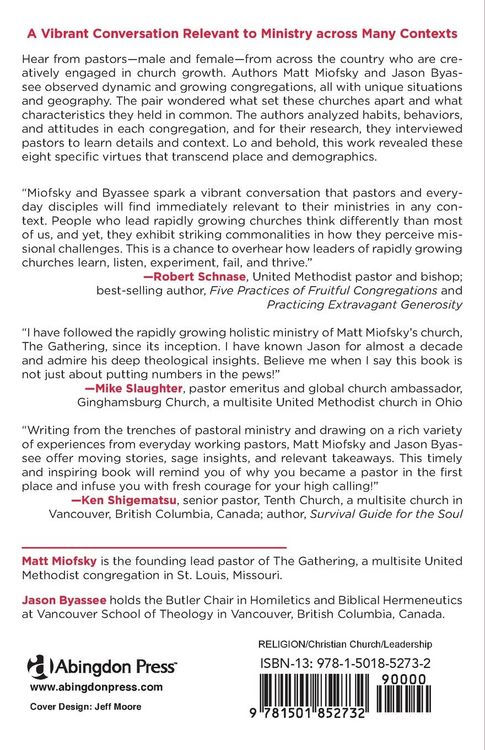 Produktbild: Eight Virtues of Rapidly Growing Churches