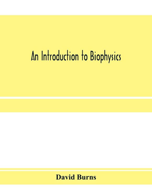Produktbild: An introduction to biophysics