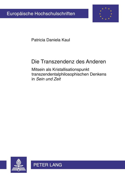Produktbild: Die Transzendenz des Anderen