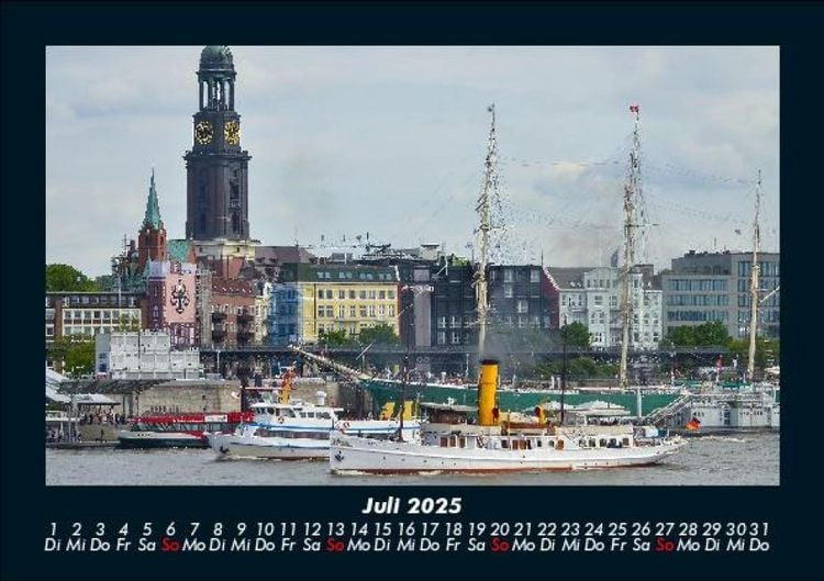 Produktbild: Hamburg 2025 Fotokalender DIN A5