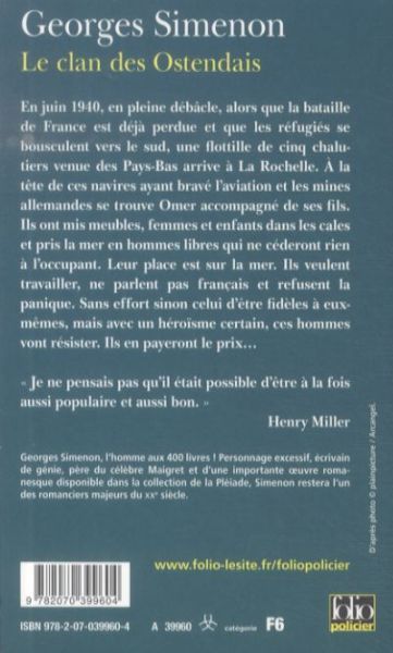 Produktbild: Fre-Clan des Ostendais