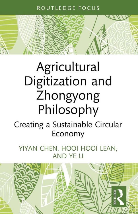 Produktbild: Agricultural Digitization and Zhongyong Philosophy