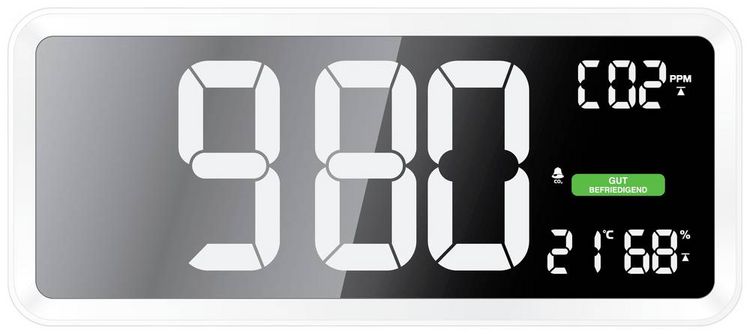 Produktbild: Techno Line WL1040 WL1040 CO2-Anzeige / CO2-Messger&auml;t