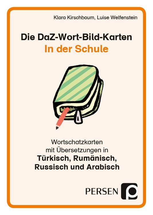 Produktbild: Die DaZ-Wort-Bild-Karten: In der Schule