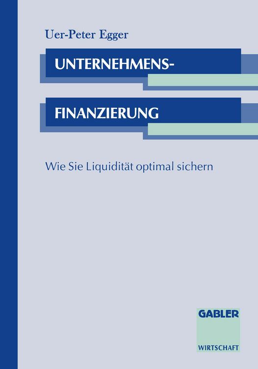 Produktbild: Unternehmensfinanzierung