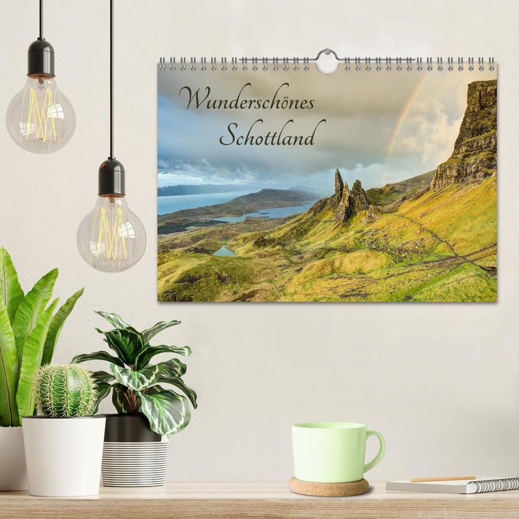 Produktbild: Wundersch&ouml;nes Schottland (Wandkalender 2026 DIN A4 quer), CALVENDO Monatskalender