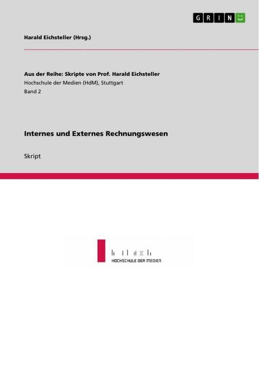 Produktbild: Internes und Externes Rechnungswesen