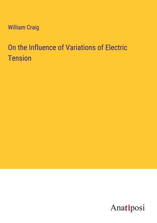 Produktbild: On the Influence of Variations of Electric Tension