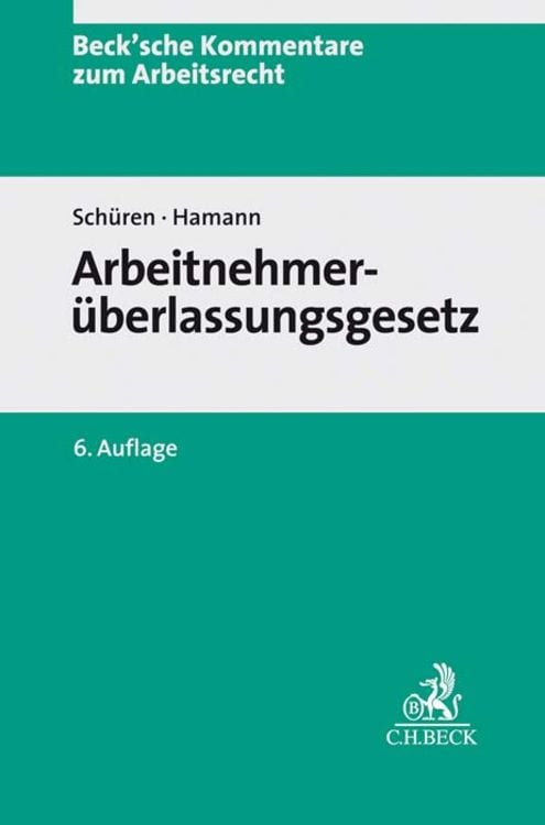 Produktbild: Arbeitnehmerüberlassungsgesetz