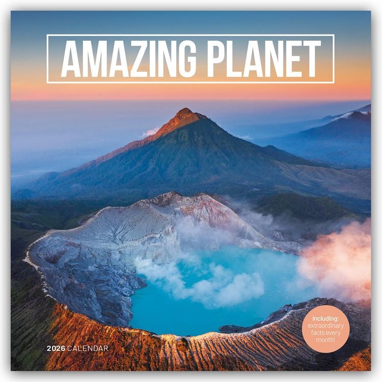 Produktbild: Amazing Planet – Fantastische Erde 2026 – Wand-Kalender