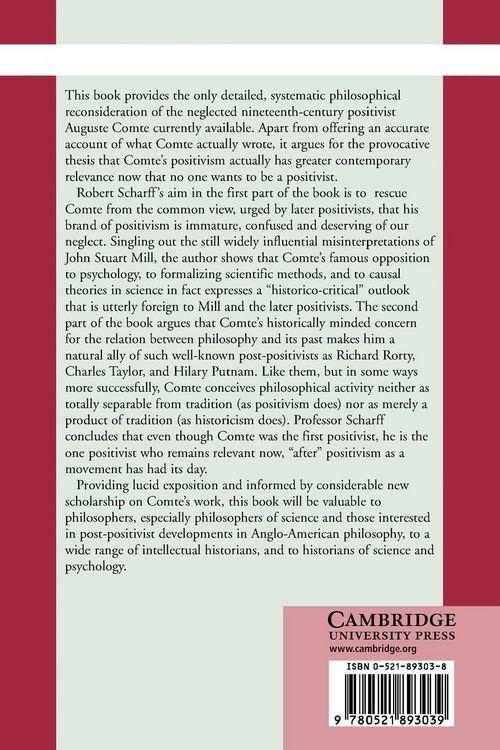 Produktbild: Comte After Positivism