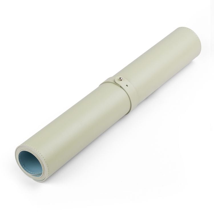 Produktbild: SAX Schreibtischunterlage PU Leder, hellblau/hellgr&uuml;n