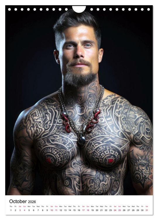 Produktbild: Tattoo Tales (Wall Calendar 2026 DIN A4 portrait), CALVENDO 12 Month Wall Calendar