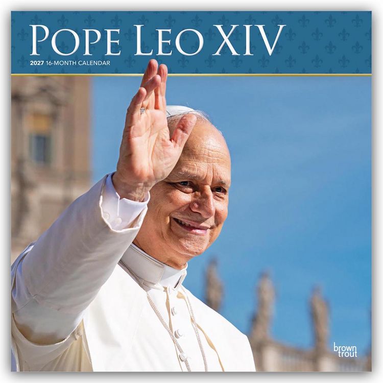 Produktbild: Pope Leo XIV &ndash; Papst Leo XIV 2027 &ndash; 16-Monatskalender