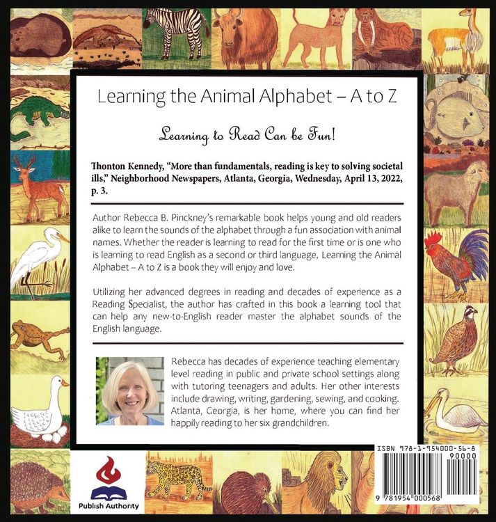 Produktbild: Learning the Animal Alphabet A to Z