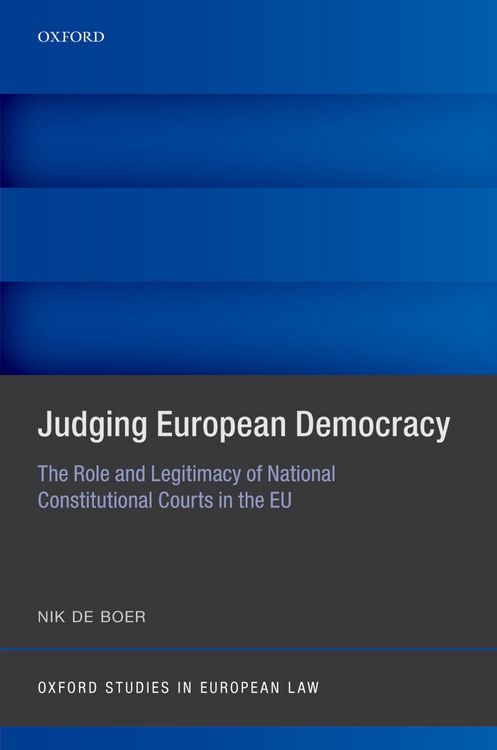 Produktbild: Judging European Democracy