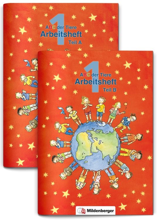 Produktbild: ABC der Tiere 1 - Arbeitshefte Teil A und B &middot; Erstausgabe