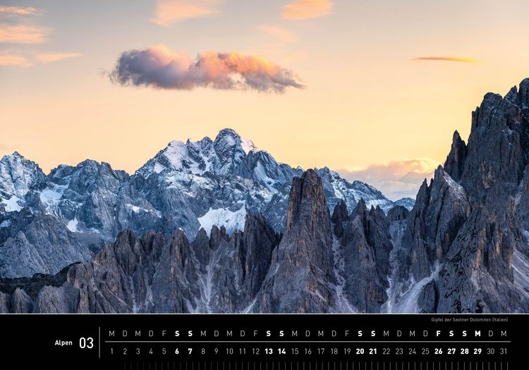 Produktbild: Alpen Premiumkalender 2027
