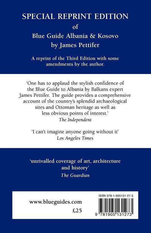 Produktbild: Blue Guide Albania & Kosovo