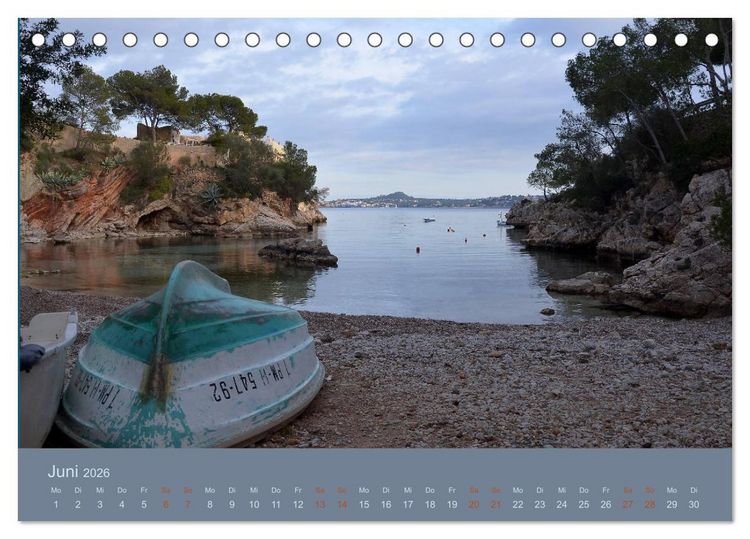 Produktbild: Tag am Meer (Tischkalender 2026 DIN A5 quer), CALVENDO Monatskalender