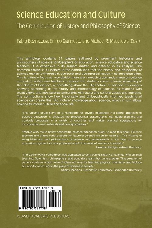 Produktbild: Science Education and Culture