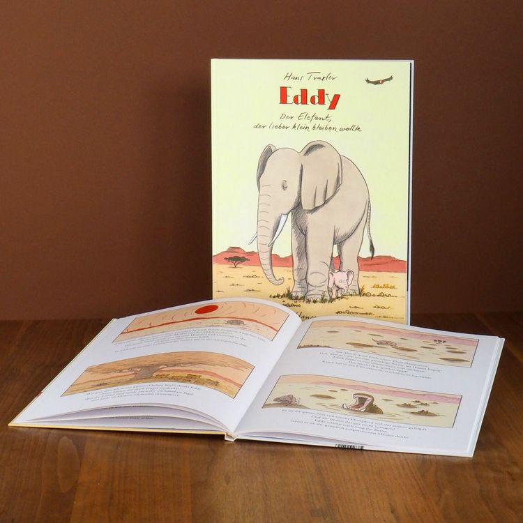 Produktbild: Eddy, der Elefant, der lieber klein bleiben wollte