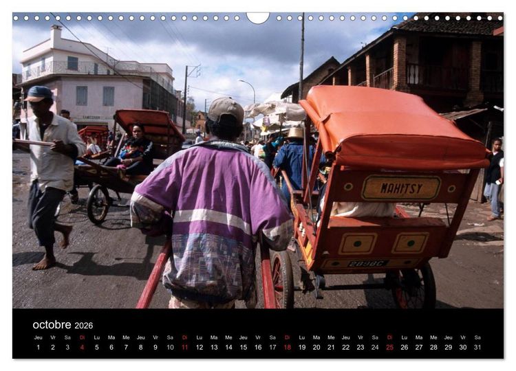 Produktbild: Madagascar L'&icirc;le aux merveilles (Calendrier mural 2026 DIN A3 vertical), CALVENDO calendrier mensuel