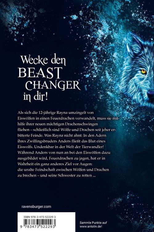 Produktbild: Beast Changers, Band 1 - Im Bann der Eiswölfe