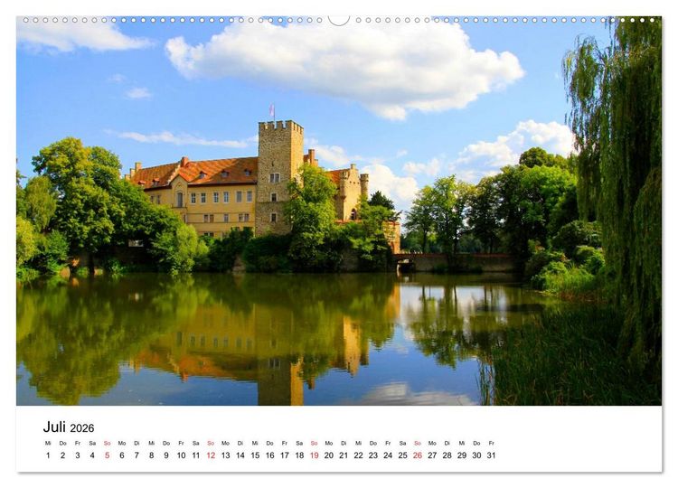 Produktbild: Deutschlands Burgen - Burgen, Schl&ouml;sser und Ruinen (hochwertiger Premium Wandkalender 2026 DIN A2 quer), Kunstdruck in Hochglanz