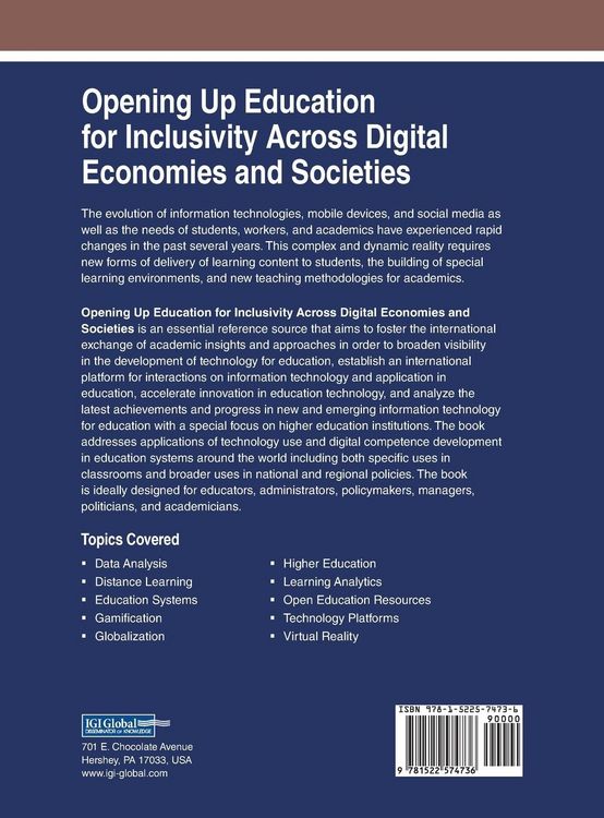 Produktbild: Opening Up Education for Inclusivity Across Digital Economies and Societies