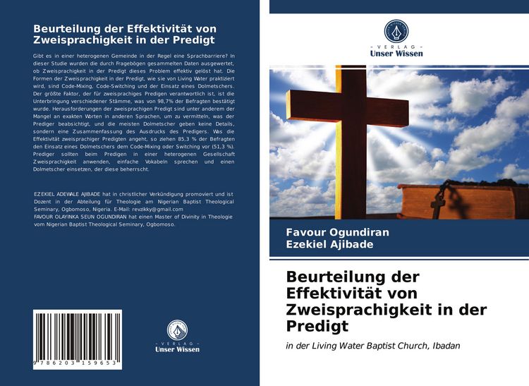 Produktbild: Beurteilung der Effektivit&auml;t von Zweisprachigkeit in der Predigt