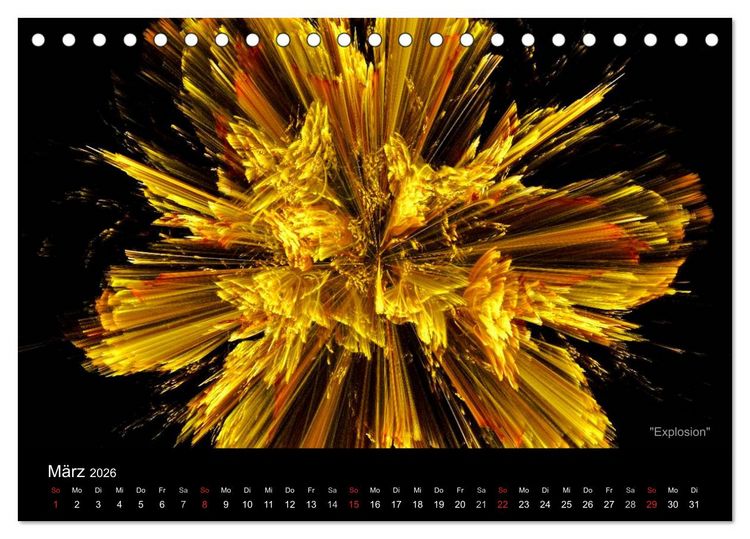 Produktbild: Lichtgedanken (Tischkalender 2026 DIN A5 quer), CALVENDO Monatskalender