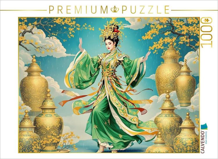Produktbild: CALVENDO Puzzle Traditionelle Tanz | 1000 Teile Lege-Gr&ouml;&szlig;e 64x48cm Foto-Puzzle f&uuml;r gl&uuml;ckliche Stunden