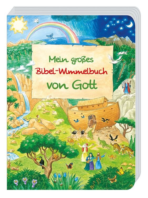 Produktbild: Mein gro&szlig;es Bibel-Wimmelbuch von Gott
