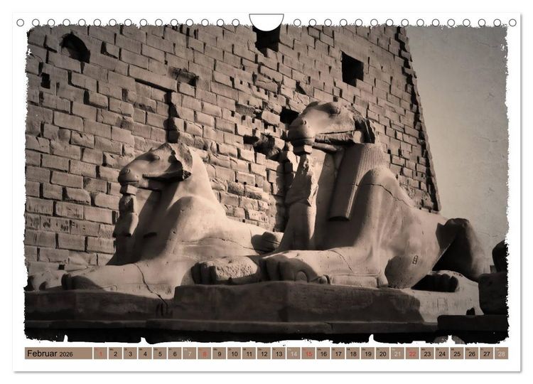 Produktbild: &Auml;gypten &ndash; Sch&ouml;nheit der Antike (Wandkalender 2026 DIN A4 quer), CALVENDO Monatskalender