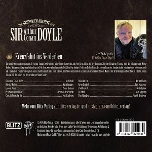 Produktbild: Die geheimen Archive des Sir Arthur Conan Doyle - Kreuzfahrt ins Verderben, 1 Audio-CD