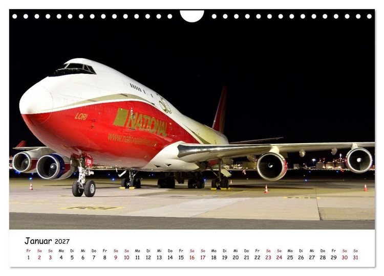 Produktbild: Faszination Luftfahrt Vielfalt zwischen Himmel und Vorfeld (Wandkalender 2027 DIN A4 quer), CALVENDO Monatskalender